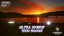 Ultra Hybrid Toon Shader Demo Part 1 | UE5 Cel Shader | Unreal Engine Post Process Material