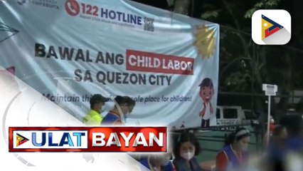 Mga batang nagtitinda sa lansangan, sinagip ng Task Force Sampaguita ng QC LGU
