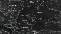 Uyduya yansıdı! Rusya'nın füze saldırıları sonrası Ukrayna böyle karanlığa gömüldü