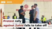 Protest against Zahid at Umno HQ fizzles out