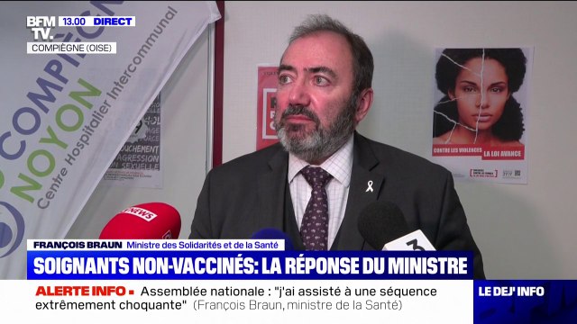 François Braun: Je n'ai pas assisté à un débat, j'ai assisté à un festival de standing ovation entre les extrêmes contre les soignants
