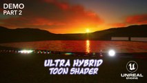 Ultra Hybrid Toon Shader Demo Part 2 | UE5 Cel Shader | Unreal Engine Post Process Material