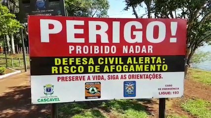 Afogamento no Lago: Secretário afirma que não é comum ver pessoas na água