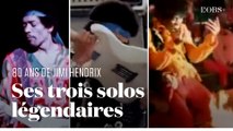 Jimi Hendrix aurait eu 80 ans : les trois solos les plus fous de la légende de la guitare