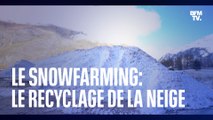 Snowfarming: quand la neige est recyclée d'un hiver à l'autre