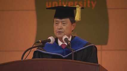 [부산] 허남식 전 부산시장 신라대 9대 총장에 취임 / YTN