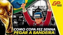 COMO COMEMORAÇÃO DE SENNA COM BANDEIRA DO BRASIL SURGIU POR CAUSA DA COPA