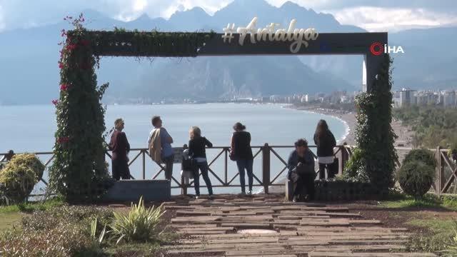 Antalya'da kıskandıran yaz manzarası