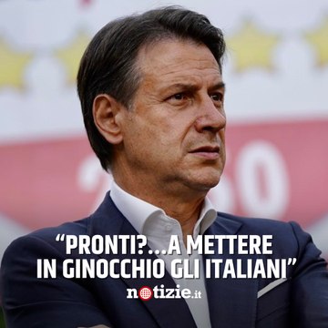 Conte fa scena muta contro la manovra e il governo Meloni