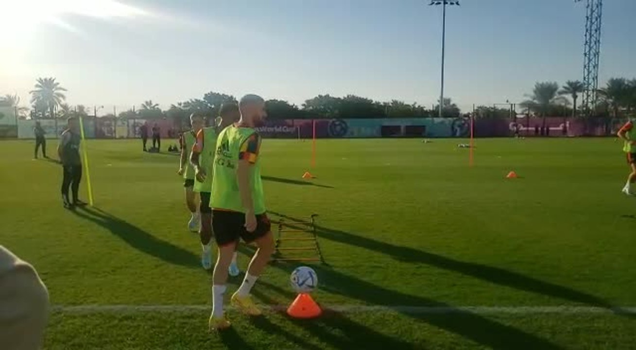 Entraînement des Diables rouges (3)