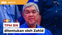 Zahid tentukan siapa TPM BN, kata Saravanan