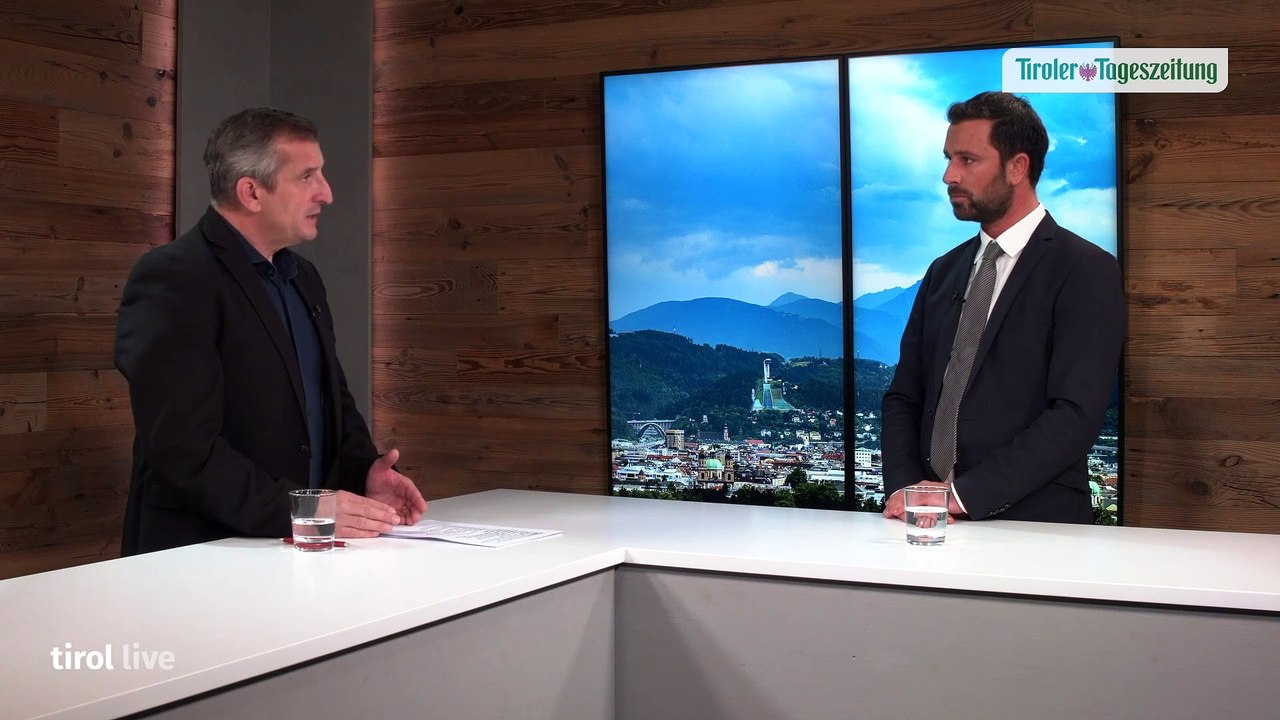 „Tirol Live“ am 25. November mit  Georg Dornauer, Marcela Duftner und Christian Fink