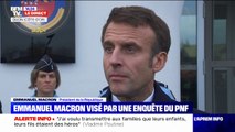 Emmanuel Macron sur les deux enquêtes ouvertes par le Parquet national financier: 