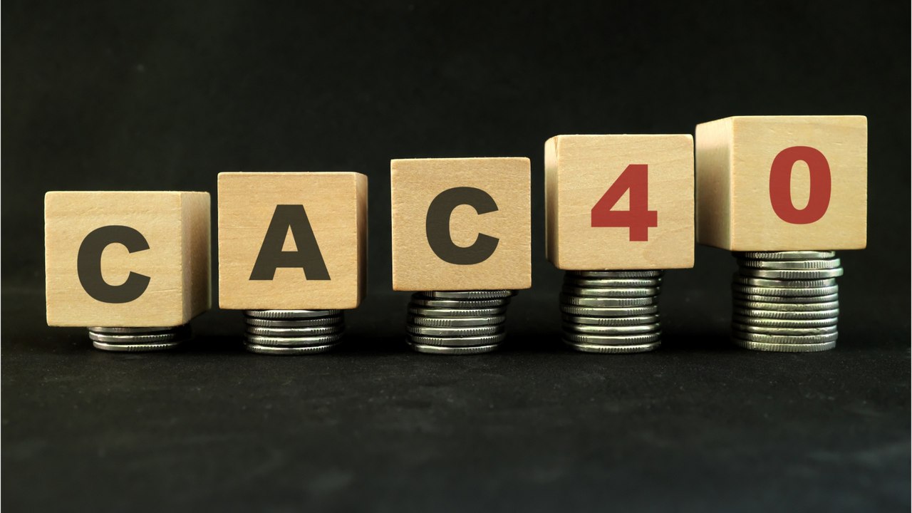 CAC 40 : la Bourse soutenue par la chute des taux à long terme, mais la récession menace