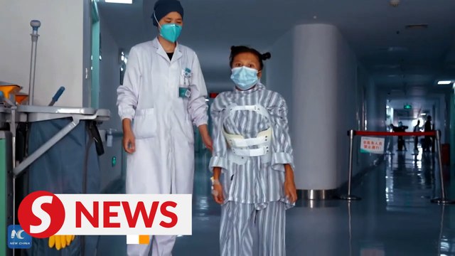 Young rural doctor with congenital spine scoliosis starts new life