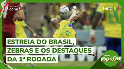 Estreia do Brasil, zebras e os destaques da 1° rodada da Copa