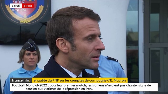 Affaire McKinsey - Emmanuel Macron assure qu'il n'est pas au coeur de l'enquête ouverte par le parquet national financier sur le financement des campagnes de 2017 et 2022