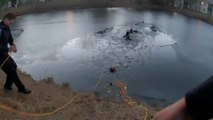 Etats-Unis : un enfant sauvé in extremis de la noyade dans un lac gelé