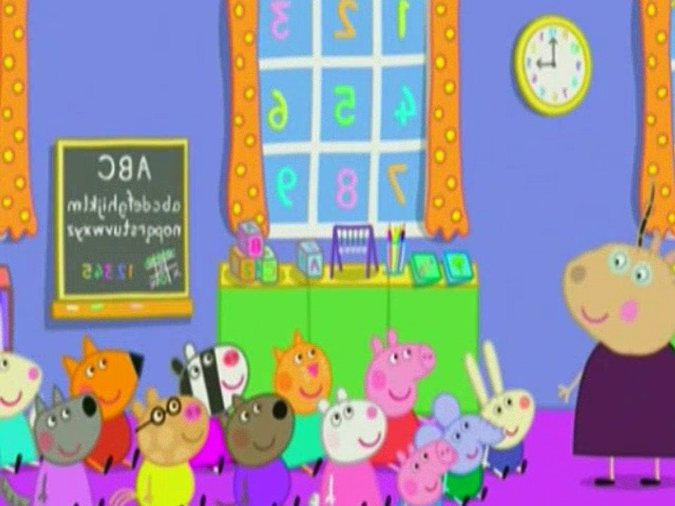 Peppa Pig S04E26 Madame Gazelle's Leaving Party