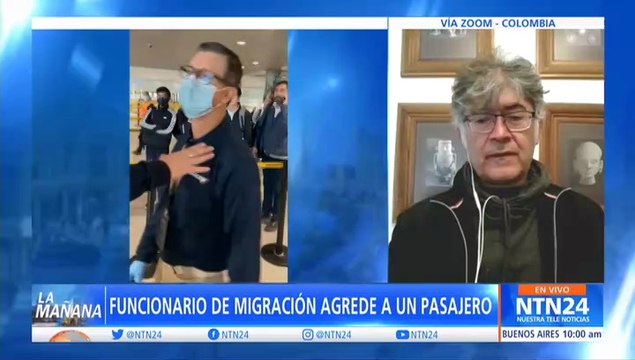 Es una violación a los derechos humanos : director de Migración Colombia sobre agresión a viajero
