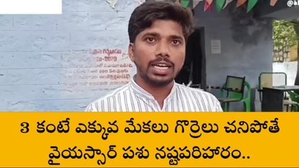 కర్నూలు: గుడ్ న్యూస్... 3 కంటే ఎక్కువ పశువులు చనిపోతే ఈ పథకం వర్తింపు