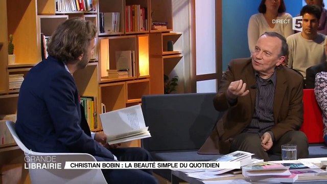 Interview de l'écrivain Christian Bobin dans La Grande Librairie de France 5