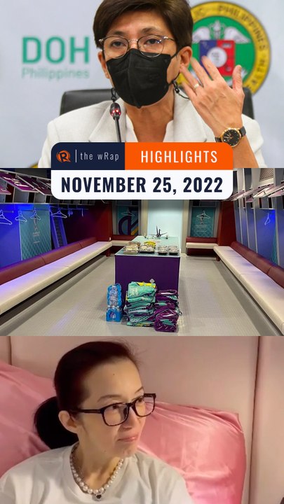 Rappler's highlights: Omicron BQ.1, World Cup, and Kris Aquino | November 25, 2022 | The wRap