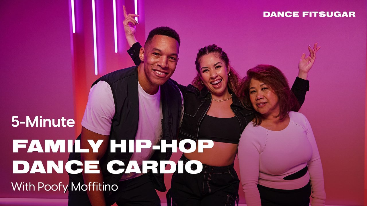 This 5-Minute Dance Cardio Workout Is a Blast For the Whole Family