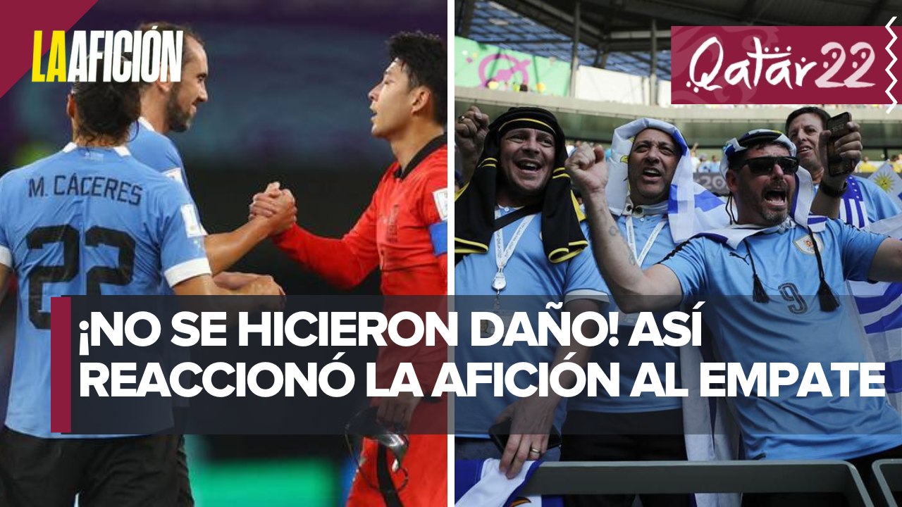 Uruguay y Corea del Sur regalan entretenido empate en su debut de Qatar 2022