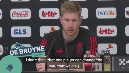 Lukaku’s return from injury a boost for Belgium, says De Bruyne