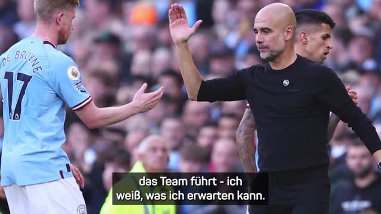 De Bruyne: Guardiola 'macht mir das Leben leicht'
