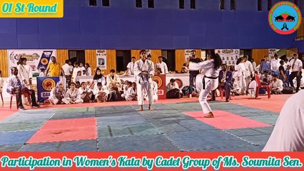 "এস.কে.আই.এ আন্তর্জাতিয় ক্যারাটে ক্রীড়া প্রতিযোগিতা ২০২২" অনুষ্ঠান মঞ্চে "অল বেঙ্গল স্পোর্টস ক্যারাটে-ডু-ফেডারেশন" -র, সাধারণ সম্পাদক তথা কারাটে প্রশিক্ষক, শ্রীমান বিক্রমাদিত্য বর্মনের ক্যারাটে ছাত্রী শ্রীমতি সৌমিতা সেনের, অংশগ্রহণ ও একাধিক বিজয় সাফল্য।