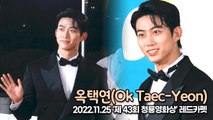 [TOP영상] 옥택연(Ok Taec-Yeon), 멋짐이란 말로도 부족한 택연이 미모(221125 청룡영화상 레드카펫)