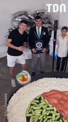 Le plus grand sushi du monde, ils ont battu un record ! (vidéo)