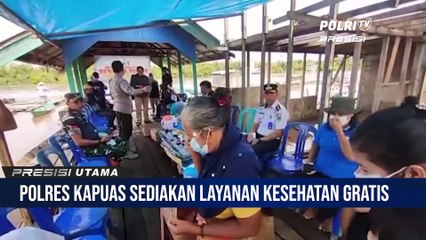 Pelayanan Kesehatan Polres Kapuas Melalui Barigas Presisi Mobile