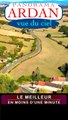 Panorama d'ARDAN vu du ciel (département de la Nièvre - région Bourgogne Franche-Comté)