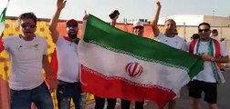 Iranian fans at  Fifa World Cup 2022