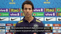 Brésil - Le médecin de la Seleção annonce les forfaits de Neymar et Danilo face à la Suisse
