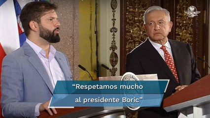 Tras declaraciones de Boric por feminicidios en México, AMLO dice que es libre de expresar sus idea