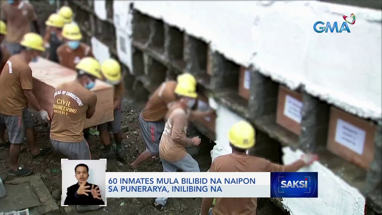 60 inmates mula Bilibid na naipon sa punerarya, inilibing na| Saksi