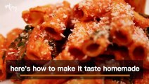 How to Make That Jarred Pasta Sauce Taste Like it Came From a Professional Chef