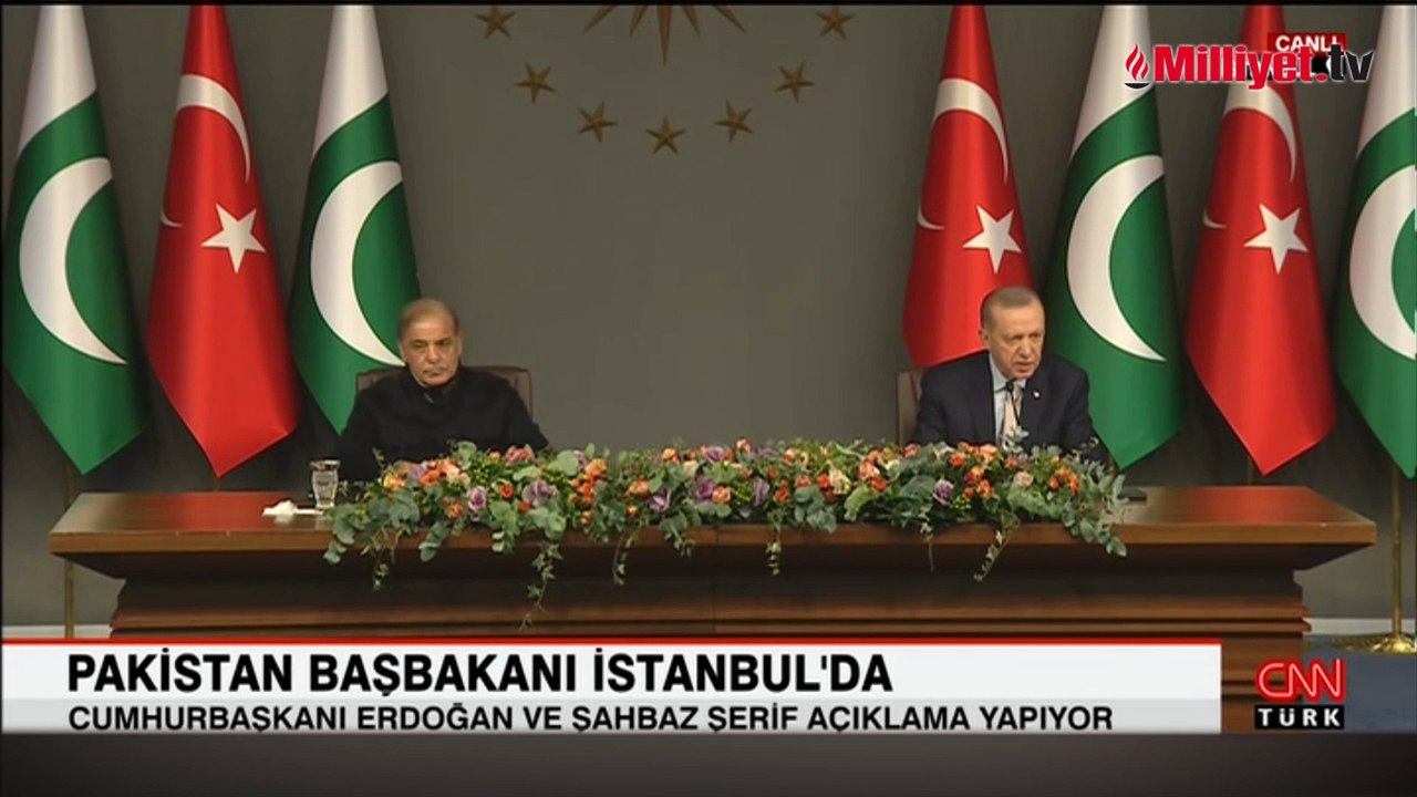 Pakistan Başbakanı Türkiye'de! Cumhurbaşkanı Erdoğan ticarette yeni hedefi açıkladı