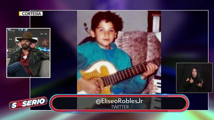 Tierno video de sus papás, sorprende a Eliso Robles Jr