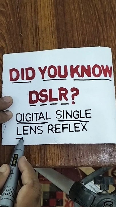 Did you know about DSLR.