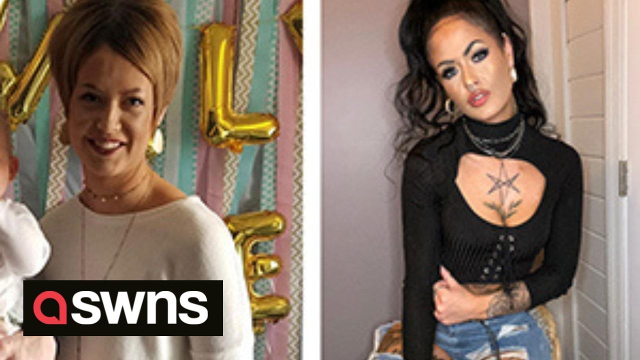 US Woman ditched 'Karen cut' getting eleven tattoos & seven piercings - after massive divorce glow up