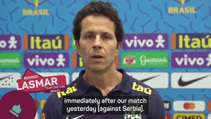 Neymar ruled out of Brazil v Switzerland tie with ankle injury