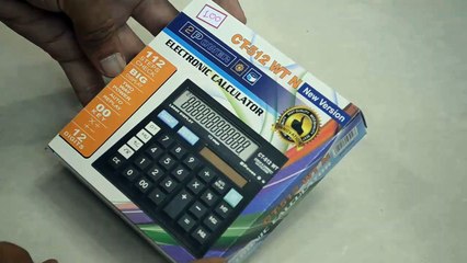 duplicate calculator unboxing and review