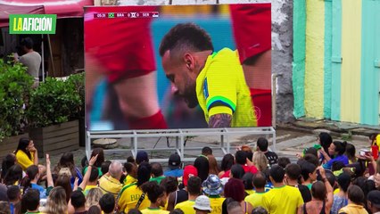 ¡Se terminó la samba! Así luce el tobillo de Neymar tras el partido ante Serbia
