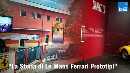Exposition Ferrari au 24h du Mans