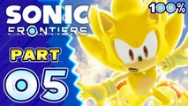Sonic Frontiers Walkthrough Part 5 ◎ 100% ◎ (PS5, PS4) Kronos Island